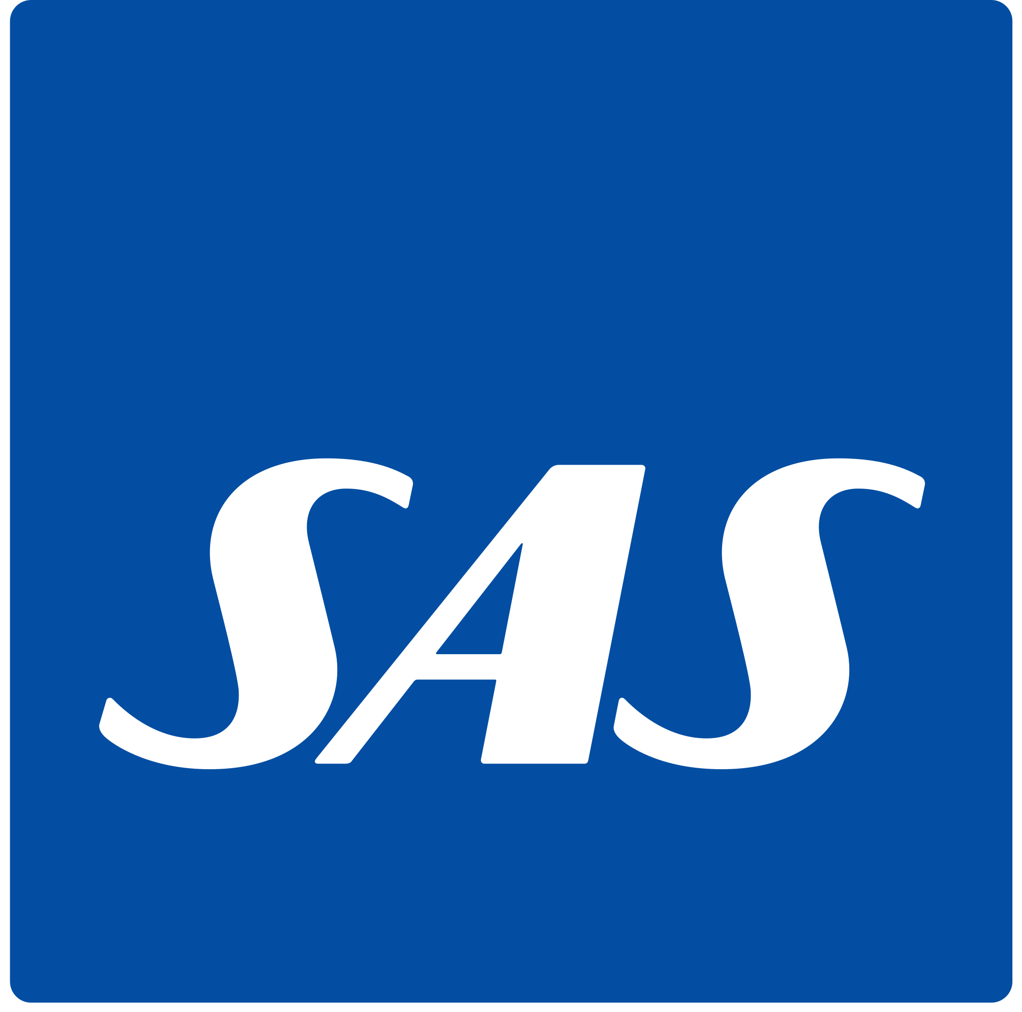 sas (scandinavian airlines) logo